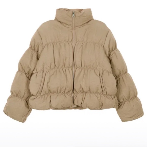 Nike Jordan Women's Oversized Puffer Jacket Size L - Picture 2 of 10